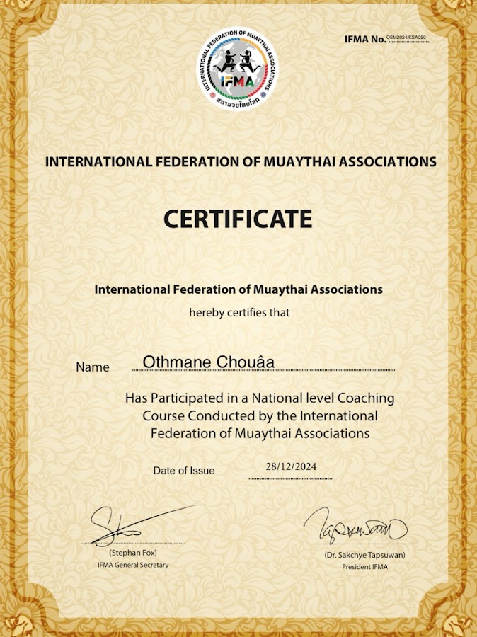Coach muaythai — photo 3